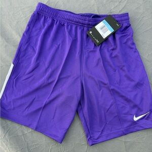 Nike youth Purple Performance Athletic Shorts